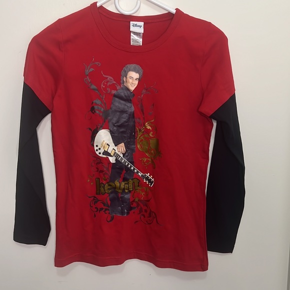 Disney Girls Kevin Graphic CrewNeck Sweatshirt Tee - Picture 1 of 9